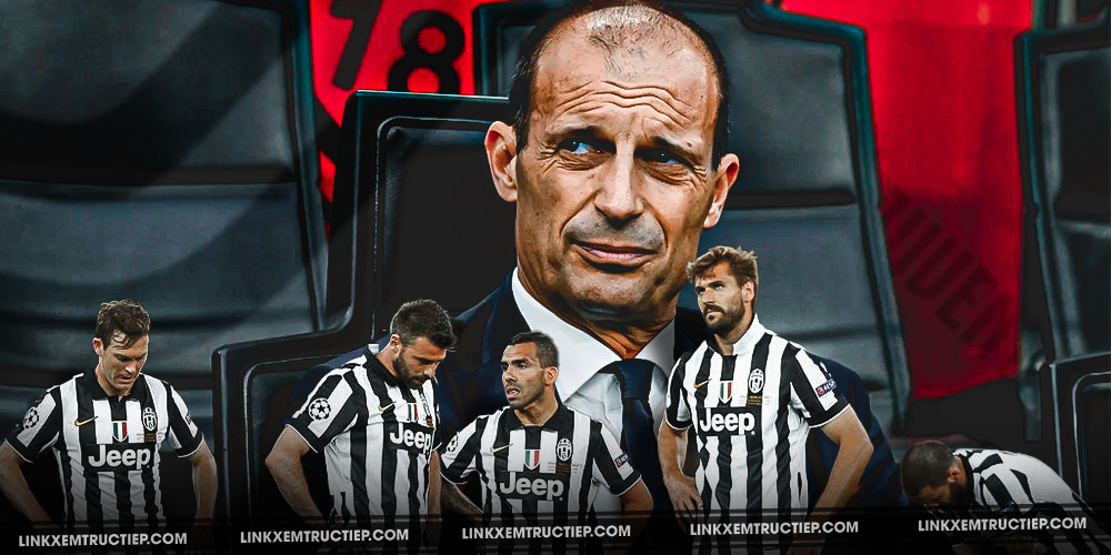 Juventus bỏ lỡ C1 - HLV Allegri hứng chịu làn sóng chỉ trích