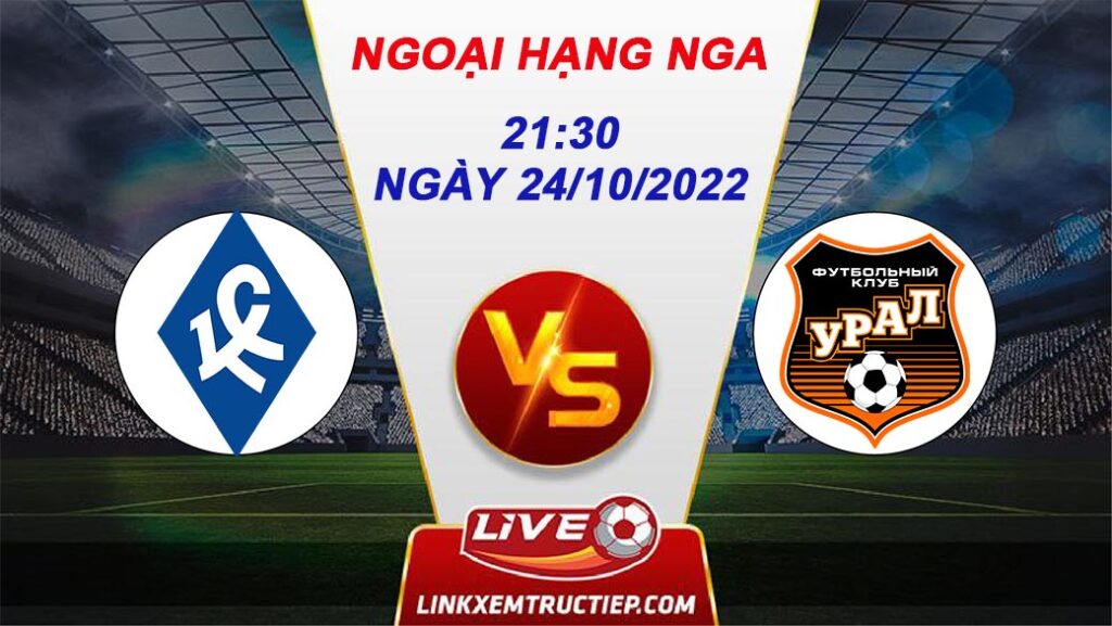 Lịch thi đấu FC Ural Yekaterinburg vs Krylya Sovetov Samara