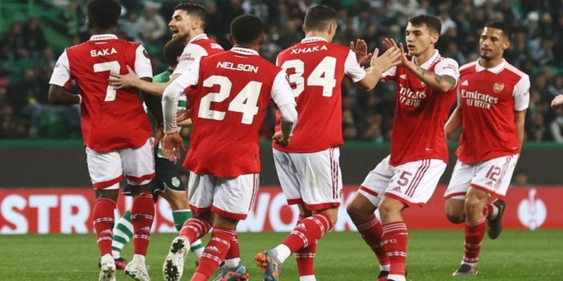 Arsenal hòa Sporting 2-2 sau màn rượt đuổi kịch tính