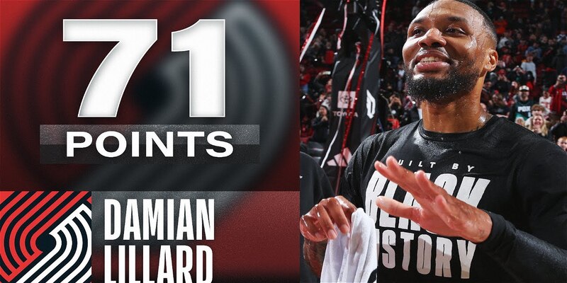 Tuyển thủ Lillard vẫn chưa để lại nhiều thành tích tại NBA
