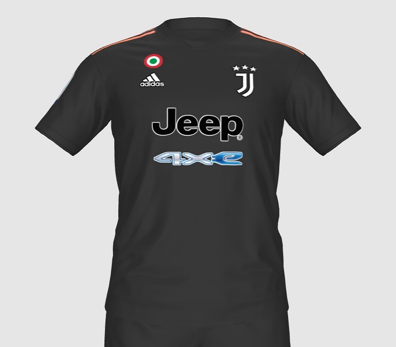Phiên bản áo Juventus trên sân khách
